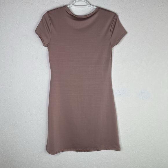 Silence + Noise Dust Pink Mini Dress Size S NWT Spring, summer, festival, casual - Picture 3 of 7